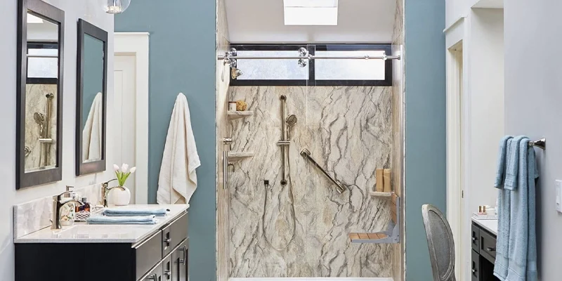 Custom Stone Shower Boxes