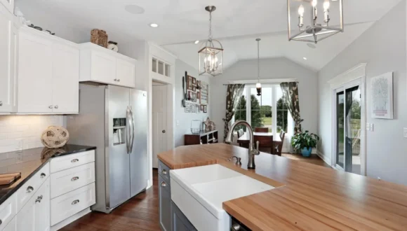 wooden countertops