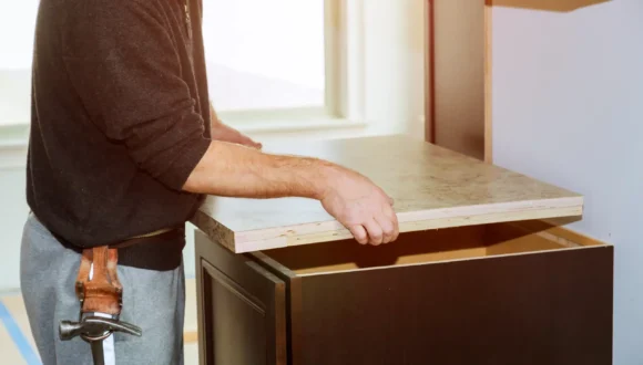 installing kitchen countertops