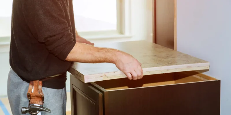 installing kitchen countertops