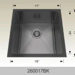 260017BK Kitchen Sink