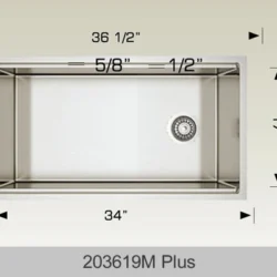 203619M Plus Kitchen Sink