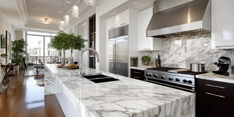 Kitchen Island Countertops in Brampton – Affordable Custom Islands