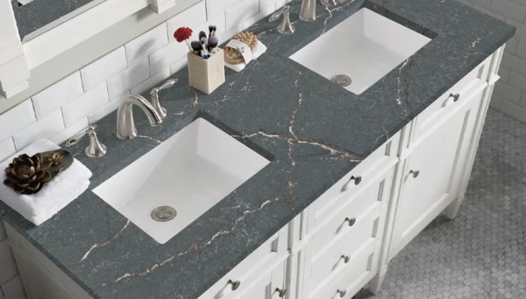 Vanity Countertops in Brampton – Quartz, Granite & Modern Bathroom Upgrades