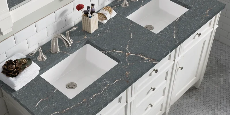 Vanity Countertops in Brampton – Quartz, Granite & Modern Bathroom Upgrades