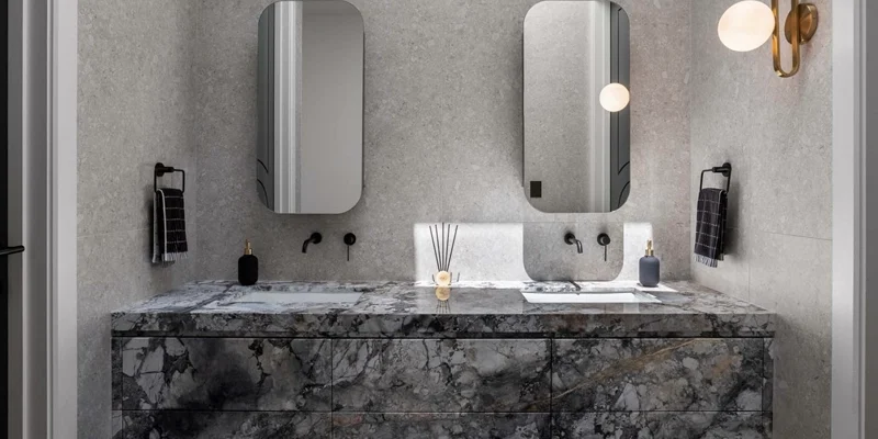 Vanity Countertops in Aurora – Custom Quartz & Natural Stone Vanity Tops