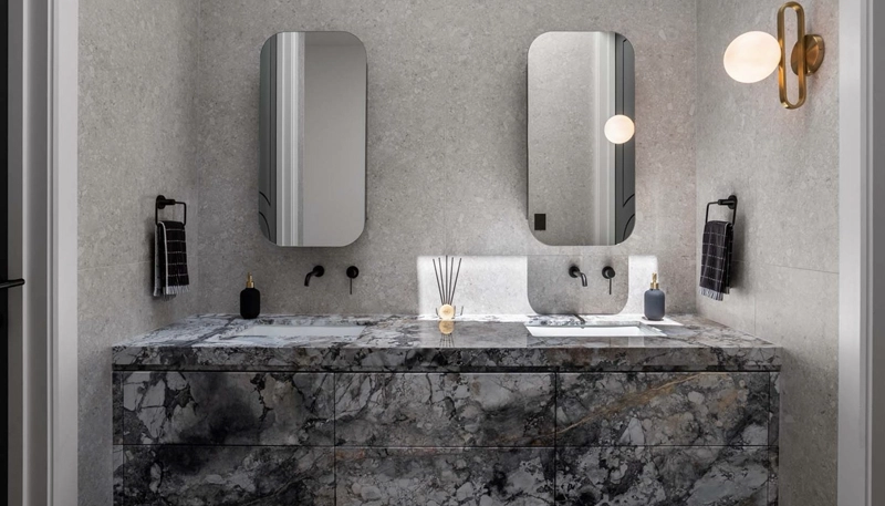 Vanity Countertops in Aurora – Custom Quartz & Natural Stone Vanity Tops