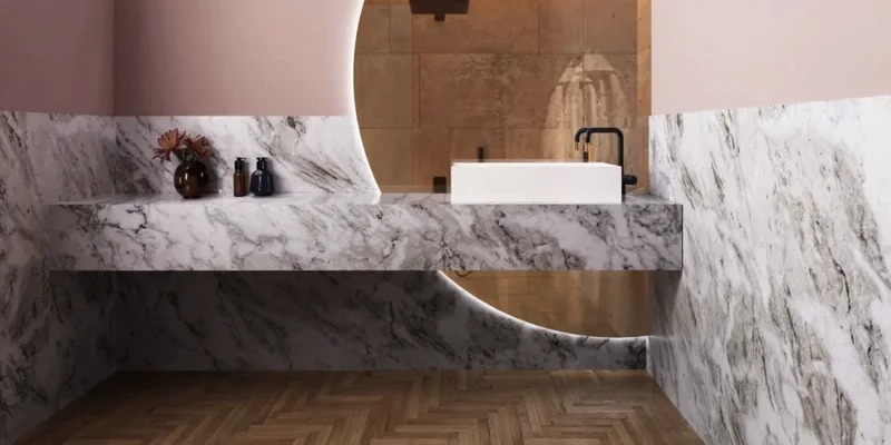 Vanity Countertops in North York – Custom Quartz & Stone Bathroom Surfaces