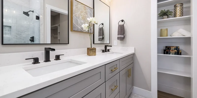 Vanity Countertops in Richmond Hill – Premium Quartz, Granite & Custom Vanity Designs