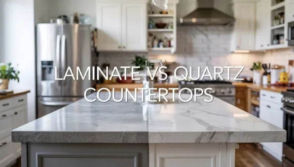 Laminate vs Quartz Countertops – Affordable vs Premium Choices