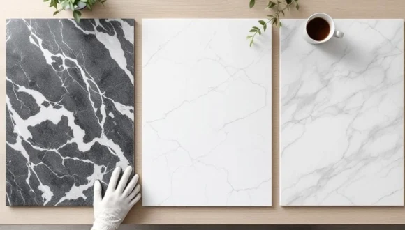 Marble vs Quartz vs Porcelain – A Detailed Material Breakdown