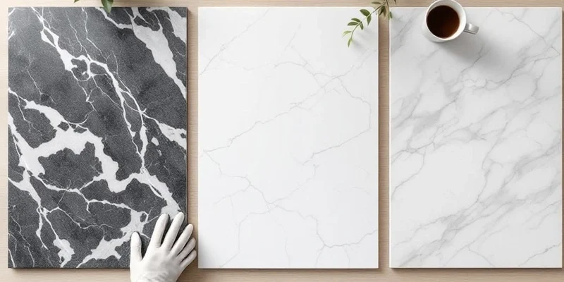 Marble vs Quartz vs Porcelain – A Detailed Material Breakdown