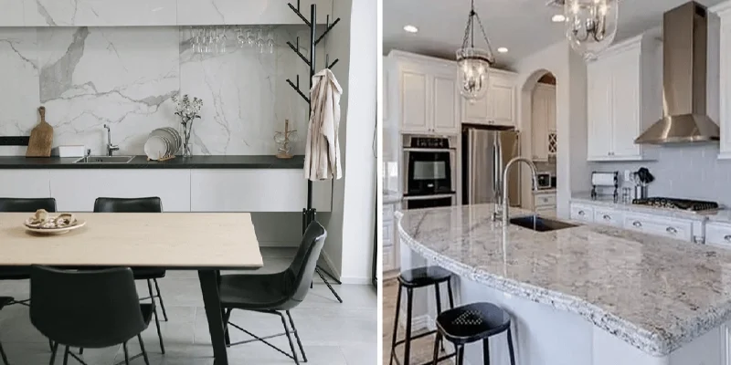 Porcelain vs Granite Countertops – Which Material Fits GTA Kitchens Best?