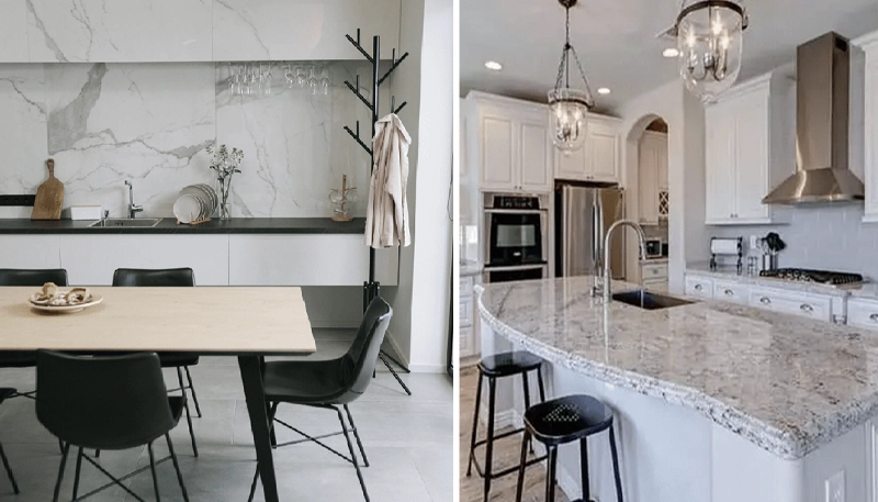 Porcelain vs Granite Countertops – Which Material Fits GTA Kitchens Best?