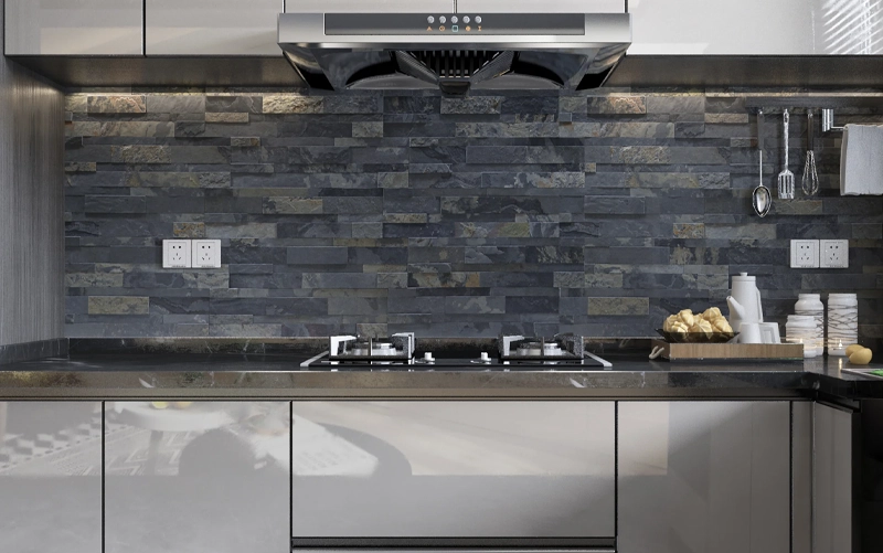 Kitchen Stone Backsplash in Mississauga – Quartz & Porcelain Wall Panels 2 Kitchen Stone Backsplash in Mississauga – Quartz & Porcelain Wall Panels