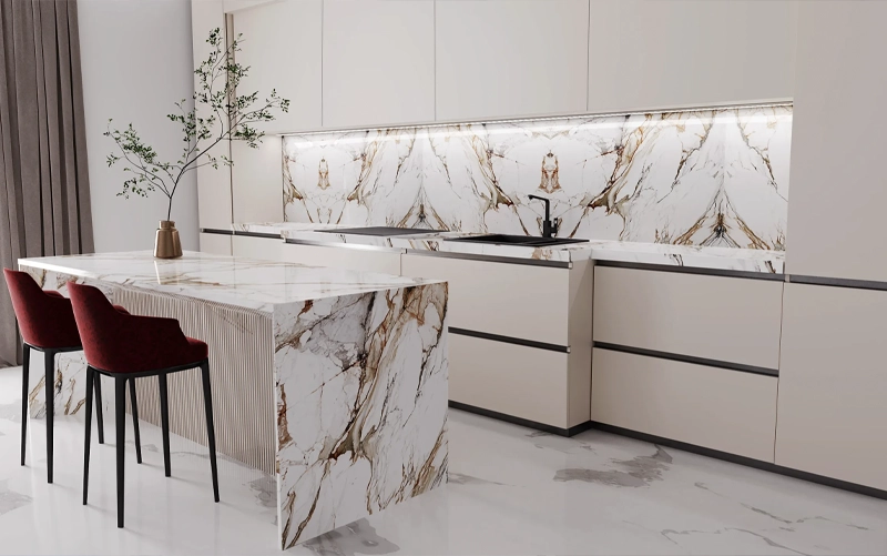 Porcelain Slabs Beyond Kitchens – Walls, Bathrooms & Fireplaces