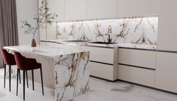Porcelain Slabs Beyond Kitchens – Walls, Bathrooms & Fireplaces