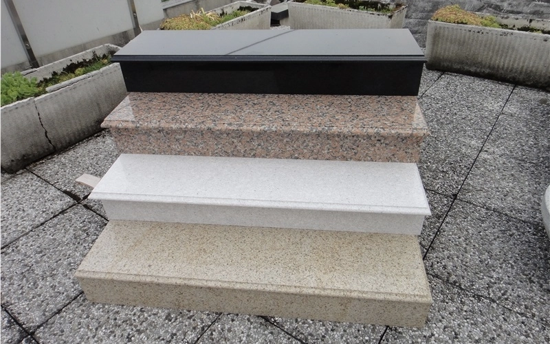 Stone stair materials used in interior and exterior stair applications