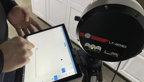 Countertop fabrication process using CNC machines and digital templating