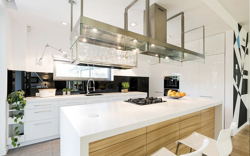 Kitchen Countertop Replacement Cost in Toronto Modern kitchen after a quartz countertop replacement