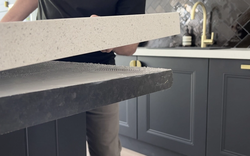 Professional kitchen countertop installation in Toronto